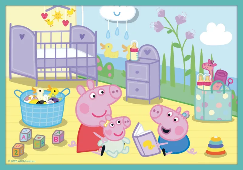 10 Puzzles - Peppa's funny world