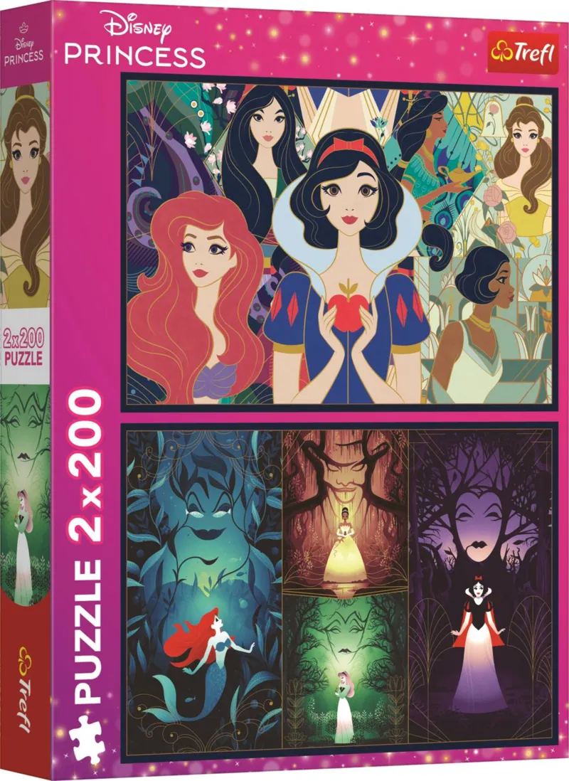 2 Puzzles - Enchanting princesses - Disney Princess