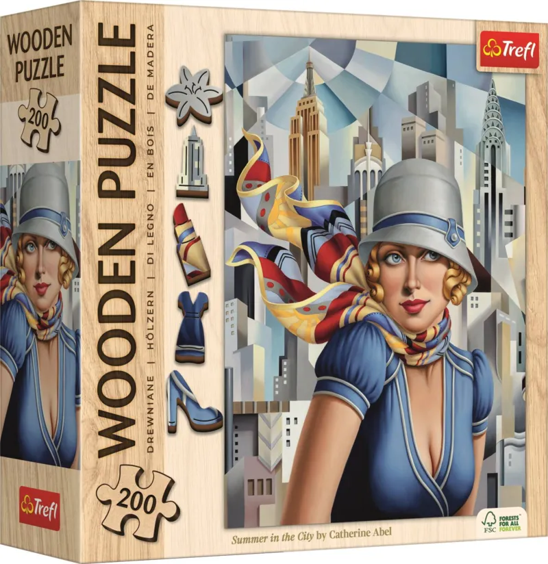 Wooden Puzzle - Catherine Abel