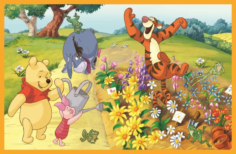 2 Puzzles - Day In The Garden