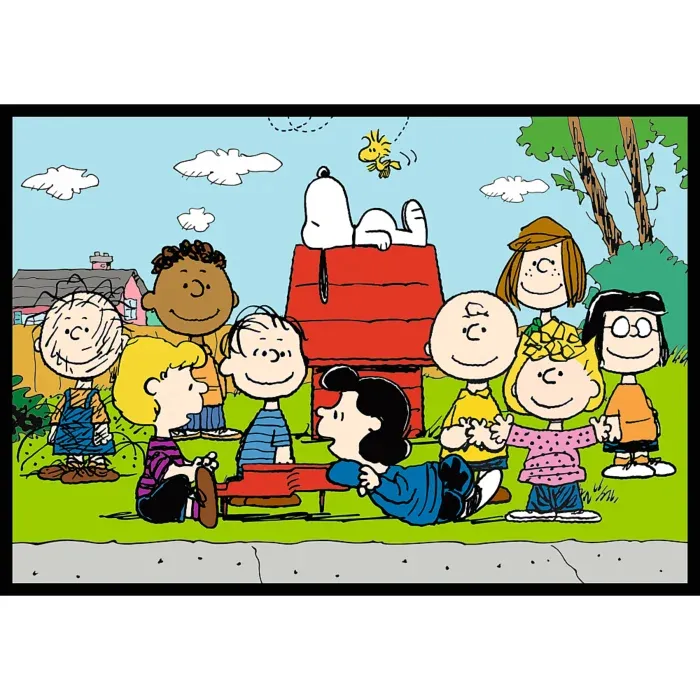 4 Puzzles - Peanuts adventures
