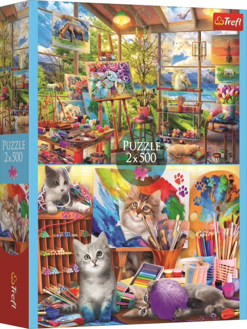 2 Puzzles - The Art of Painting