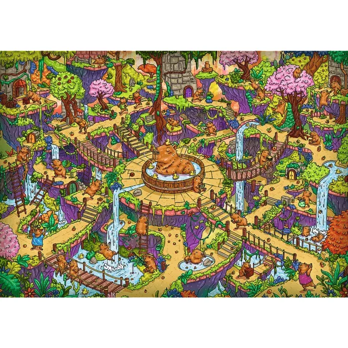The Impossible Maze - Funny capybaras