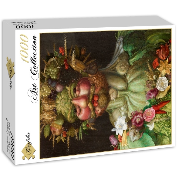 Grafika - Jigsaw puzzle Giuseppe Arcimboldo: Rudolf II of Habsburg as ...