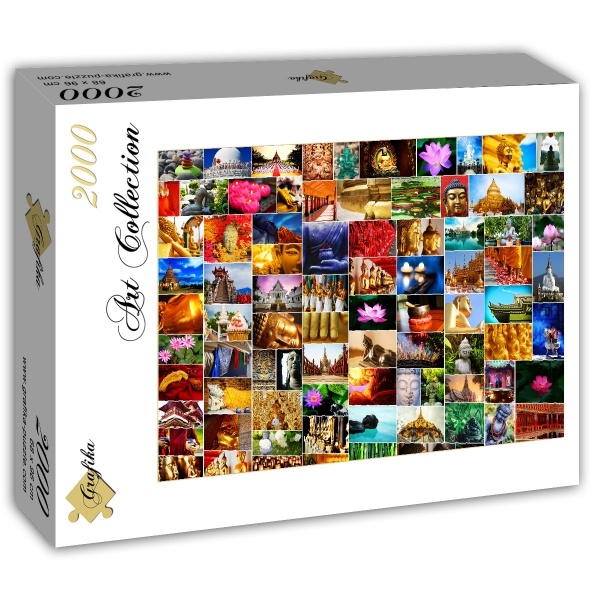 Collage - Zen - Grafika - 2000 pieces | jigsawpuzzle.co.uk