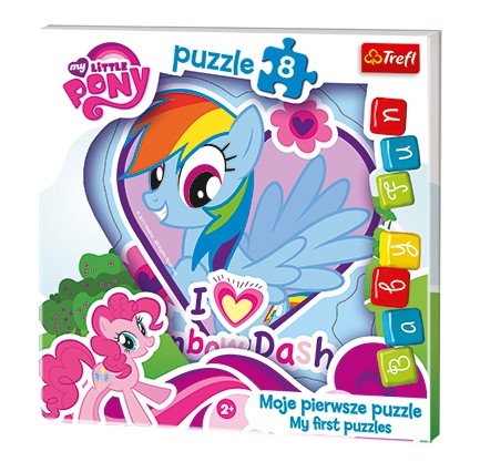 Trefl - Jigsaw puzzle Baby Fun - My Little Pony - 8 pieces - Trefl ...
