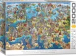 Crazy Map of Europe