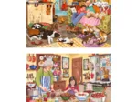 2 Puzzles - XXL Pieces - Heart Of The Home
