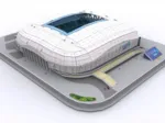 3D Puzzle - Stadion Lech Poznan