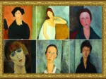 Modigliani en collage