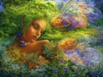 Josephine Wall - Moss Maiden
