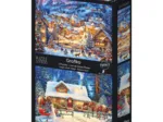 2 puzzles - Twilight Winter Village- Winter's Oasis