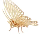 3D Wooden Jigsaw Puzzle - Butterfly and Bee