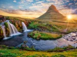 Waterfall in Iceland, Kirkjufellsfoss