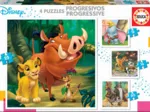 4 Puzzles - Disney