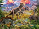 Meeting of dinosaurs