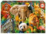 Wild Animal Collage