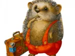 Wooden Jigsaw Puzzle - The Travelling Hedgehog