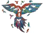 Wooden Jigsaw Puzzle - The Exotic Parrot