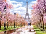 Romantic Walk in Paris
