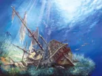 Jigsaw Puzzle - 2000 Pieces - Underwater Shipwreck