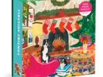 Fireside Friends - 1000 Piece Puzzle in Square Box