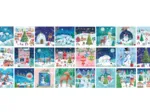 Advent Calendar - Christmas Village - 24 Puzzles