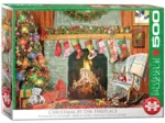 XXL Pieces - Christmas by the Fireplace