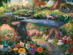 Thomas Kinkade - Disney - Alice in Wonderland