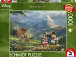 Disney, Mickey and Minnie in the Alps