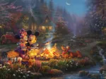 Disney - Mickey & Minnie Sweethearts at the Campfire - Eco-Friendly