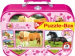 Jigsaw Puzzle - 26 and 48 Pieces - 4 in 1 - Horses
