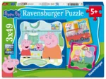 3 Puzzles - Family First! - Peppa Pig