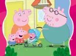 3 Puzzles - Family First! - Peppa Pig