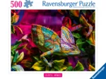 Chameleon - Highlight Puzzle - Colorful Animals