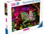 Chameleon - Highlight Puzzle - Colorful Animals