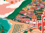 Die Kunst Der Farbe: Positano, Italien