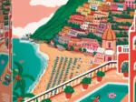 Die Kunst Der Farbe: Positano, Italien