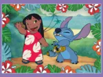 4 Puzzles - Lilo&Stitch's crazy day
