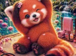 Cuteness Overload: Charming Red Panda