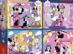 4 Puzzles - Magic moments + 1 Poster