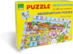 Jigsaw Puzzle - 35 Pieces - Wooden : Large Observation Puzzle