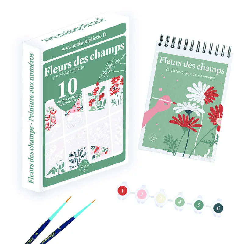 Paint by Numbers - Fleurs des Champs