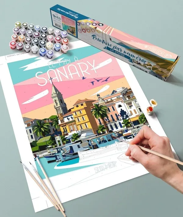 Paint by Numbers - Sanary
