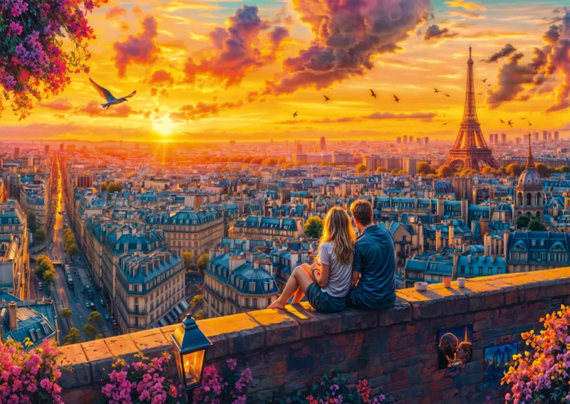 Paris Rooftop Whispers