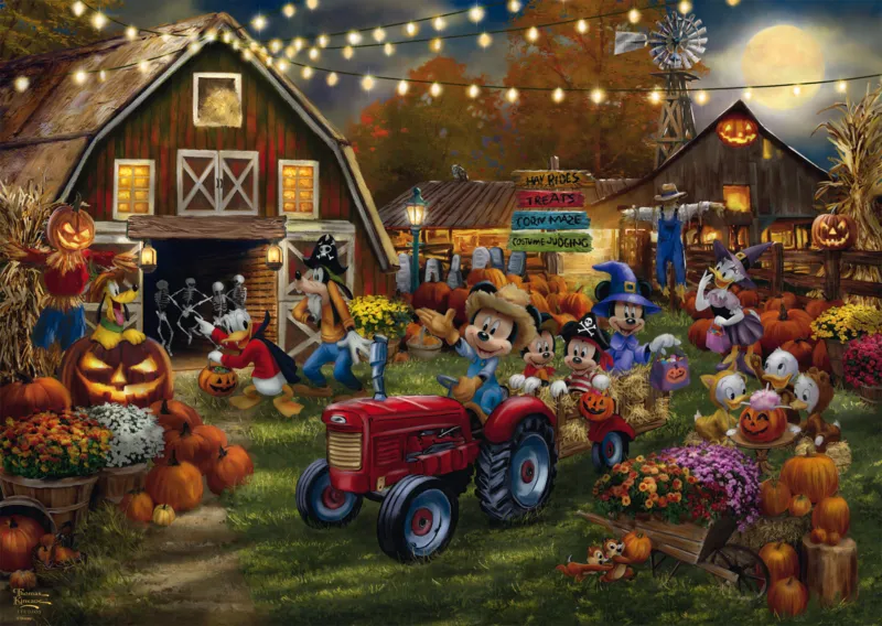 Disney - Mickey & Minnie - Pumpkin Festival