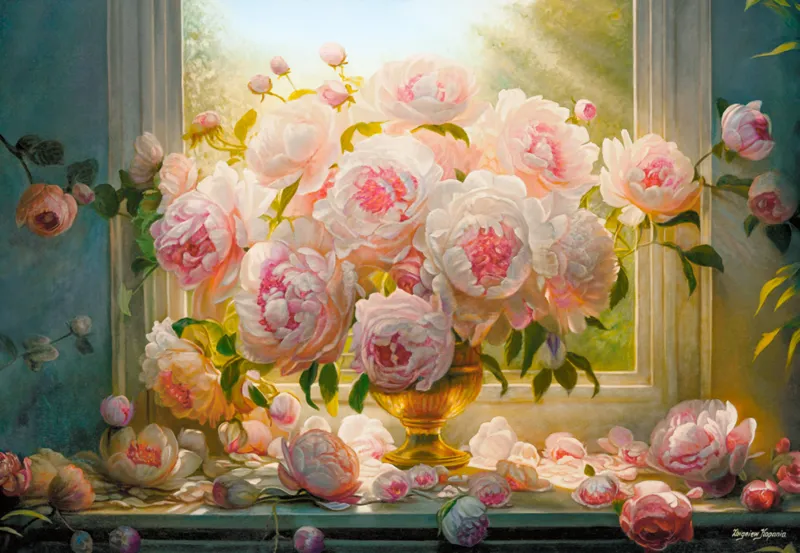Art Collection - Hot Summer Peonies