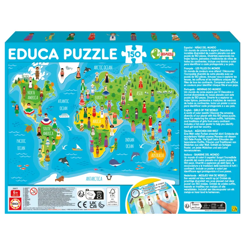 XXL Pieces - Girls of the World