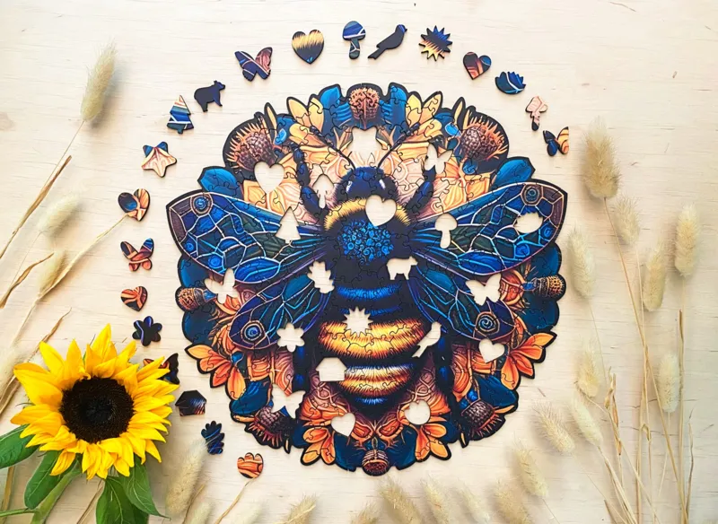 Wooden Puzzle - Abundance