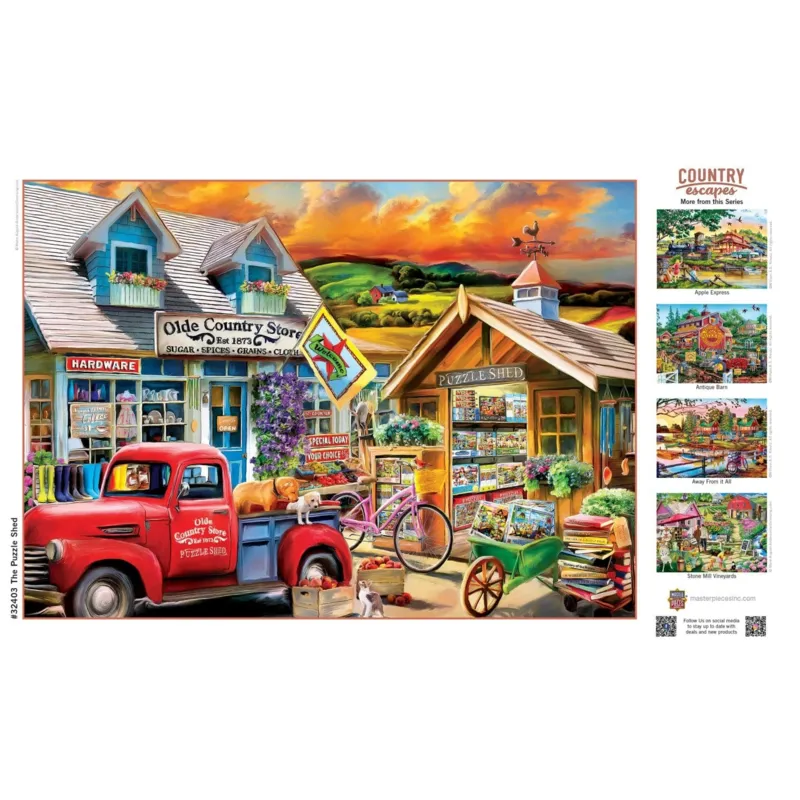 Country Escapes - The Puzzle Shed